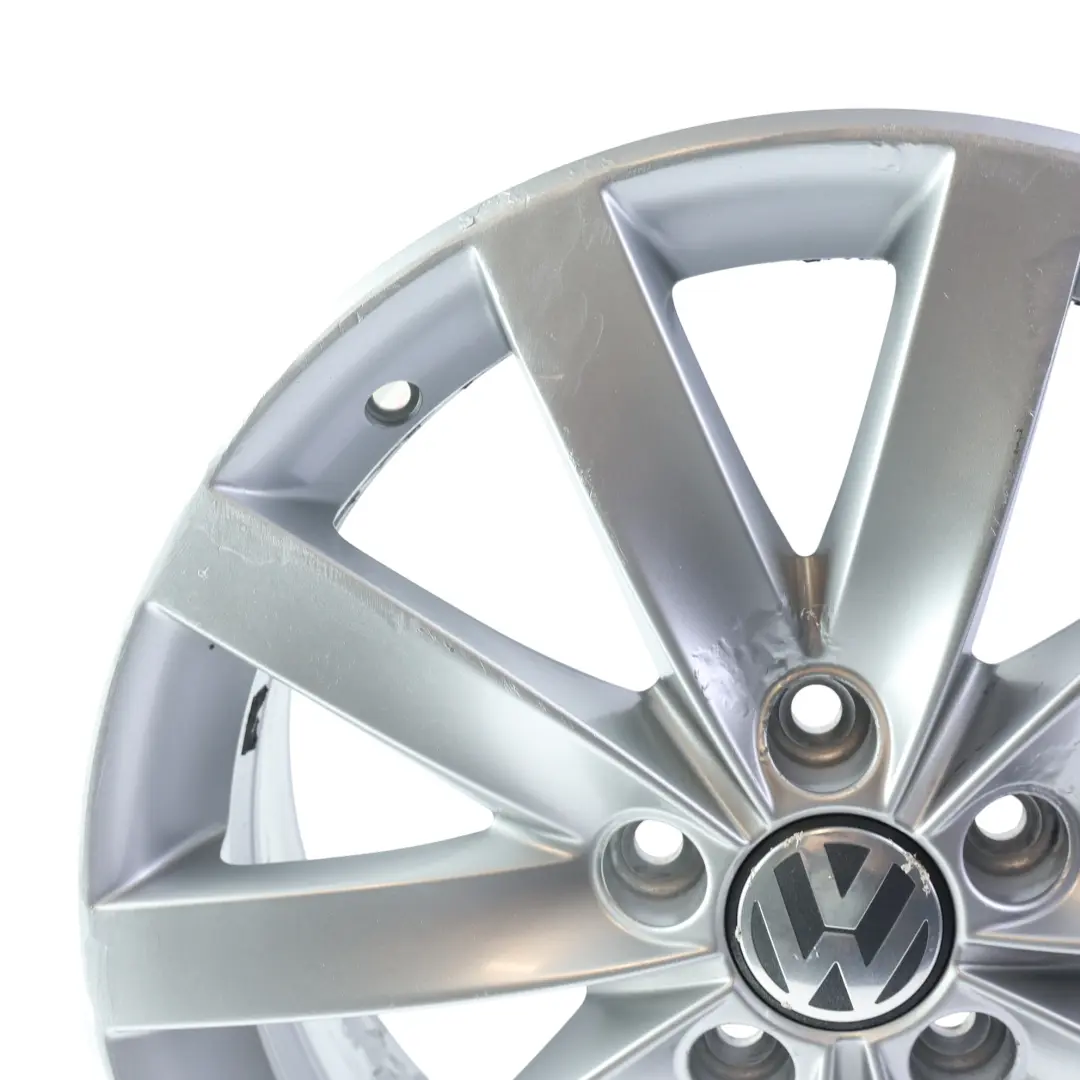 Volkswagen Golf Mk6 Silver Wheel Alloy Rim 17" 7J ET:54 - SKU 5K0601025F-4 - Part number 5K0601025F