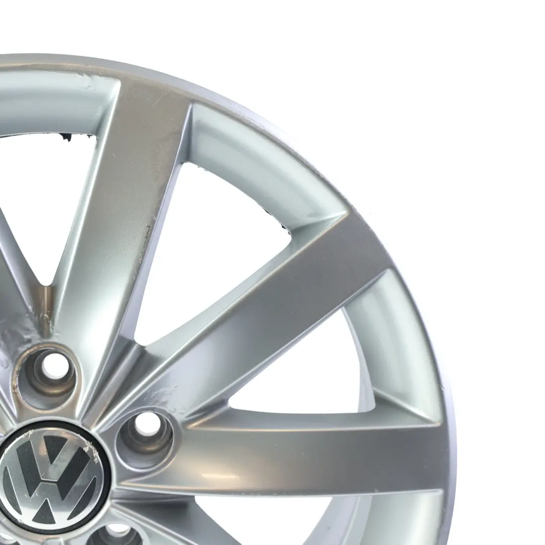 Volkswagen Golf Mk6 Silver Wheel Alloy Rim 17" 7J ET:54 - SKU 5K0601025F-4 - Part number 5K0601025F