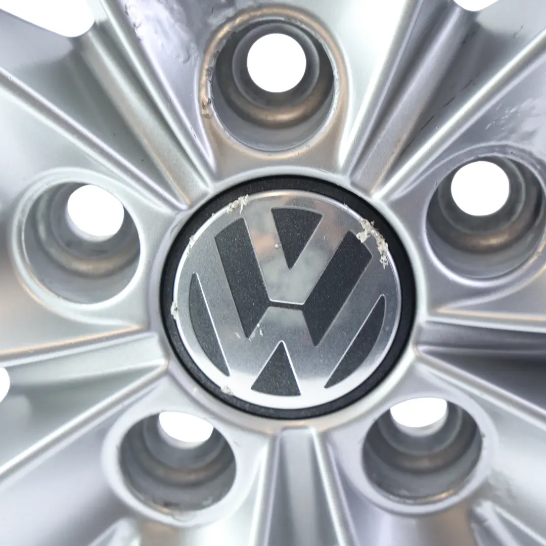 Volkswagen Golf Mk6 Silver Wheel Alloy Rim 17" 7J ET:54 - SKU 5K0601025F-4 - Part number 5K0601025F