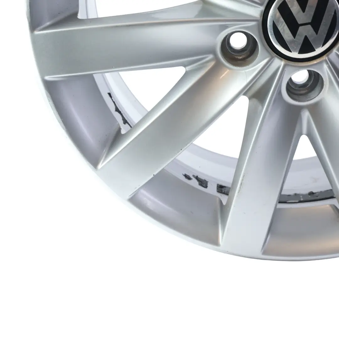 Mk6 Silberne Leichtmetallfelge Alufelge 17" 7J ET:54 für Volkswagen Golf mit Teilenummer 5K0601025F Volkswagen Golf Mk6 Silberne Leichtmetallfelge Alufelge 17" 7J ET:54 - SKU 5K0601025F - Teilenummer 5K0601025F