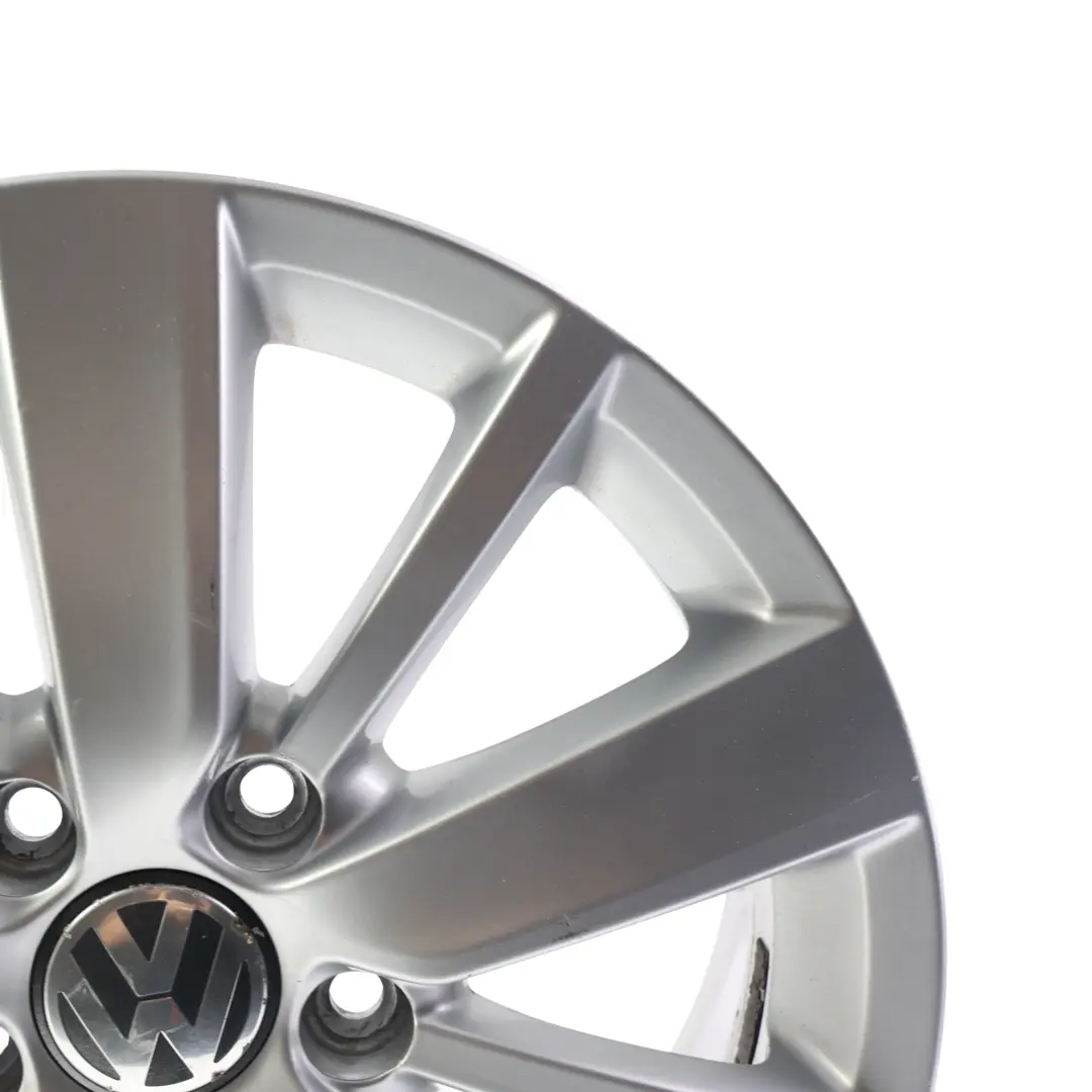 Volkswagen Golf Mk7 5K Cerchione Lega Argento 16" 6.5J ET:50 - SKU 5K0601025S-2 - Numero di parte 5K0601025S