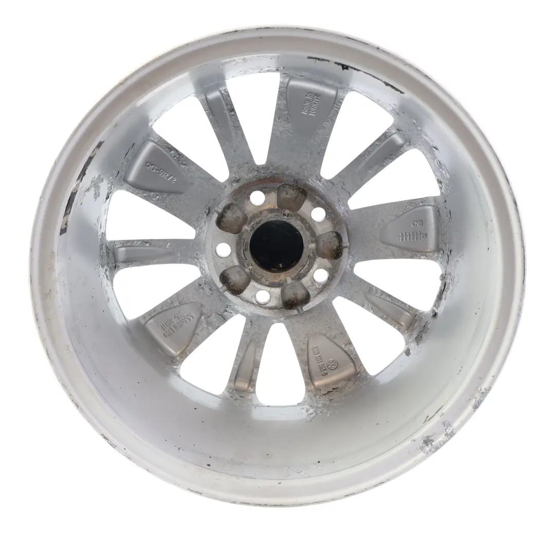 5K Wheel Rim Alloy Silver 16" 6.5J ET:50 to Volkswagen Golf Mk7 with Part number 5K0601025S Volkswagen Golf Mk7 5K Wheel Rim Alloy Silver 16" 6.5J ET:50 - SKU 5K0601025S-4 - Part number 5K0601025S