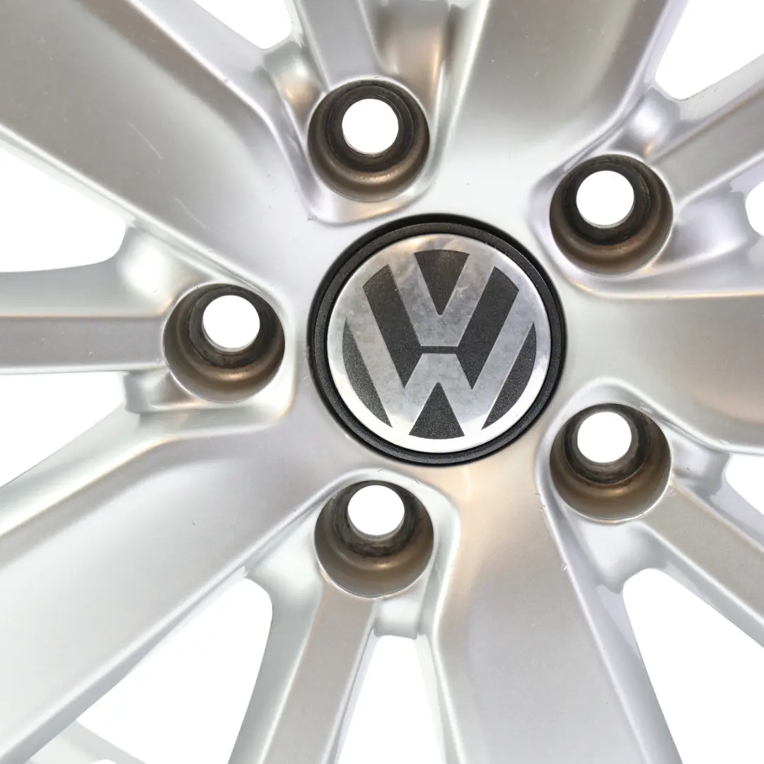 5K Silver Wheel Alloy Rim 16" 6.5J ET:50 to Volkswagen Golf with Part number 5K0601025S Volkswagen Golf 5K Silver Wheel Alloy Rim 16" 6.5J ET:50 - SKU 5K0601025S-3 - Part number 5K0601025S