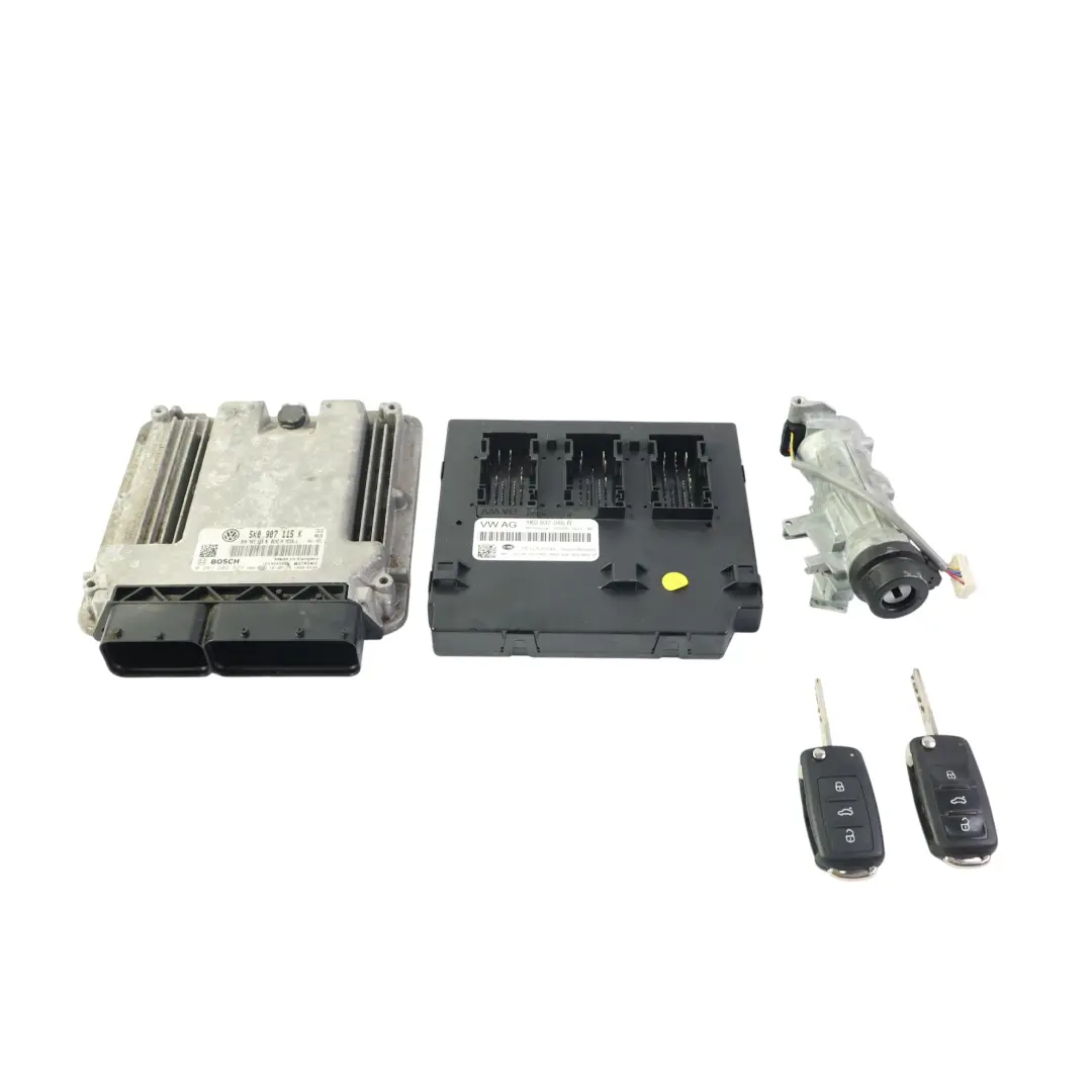 Volkswagen Golf MK6 Kit ECU Control Motor 2.0 Gasolina 235HP Manual - SKU 5K0907115K-1 - Número de pieza 5K0907115K