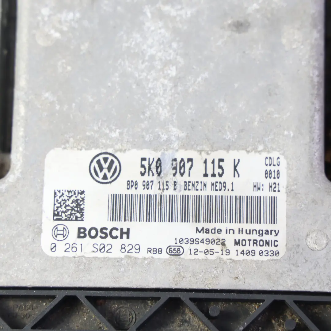 MK6 Kit ECU Control Motor 2.0 Gasolina 235HP Manual para Volkswagen Golf con número de pieza 5K0907115K Volkswagen Golf MK6 Kit ECU Control Motor 2.0 Gasolina 235HP Manual - SKU 5K0907115K-1 - Número de pieza 5K0907115K