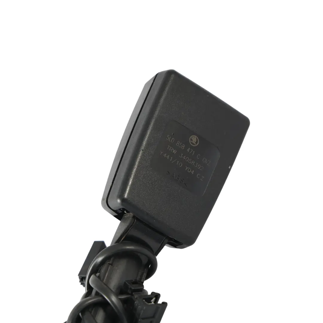 Skoda Yeti Mk1 Fibbia Cintura Sicurezza Anteriore Lato Guida - SKU 5L0858471C - Numero di parte 5L0858471C