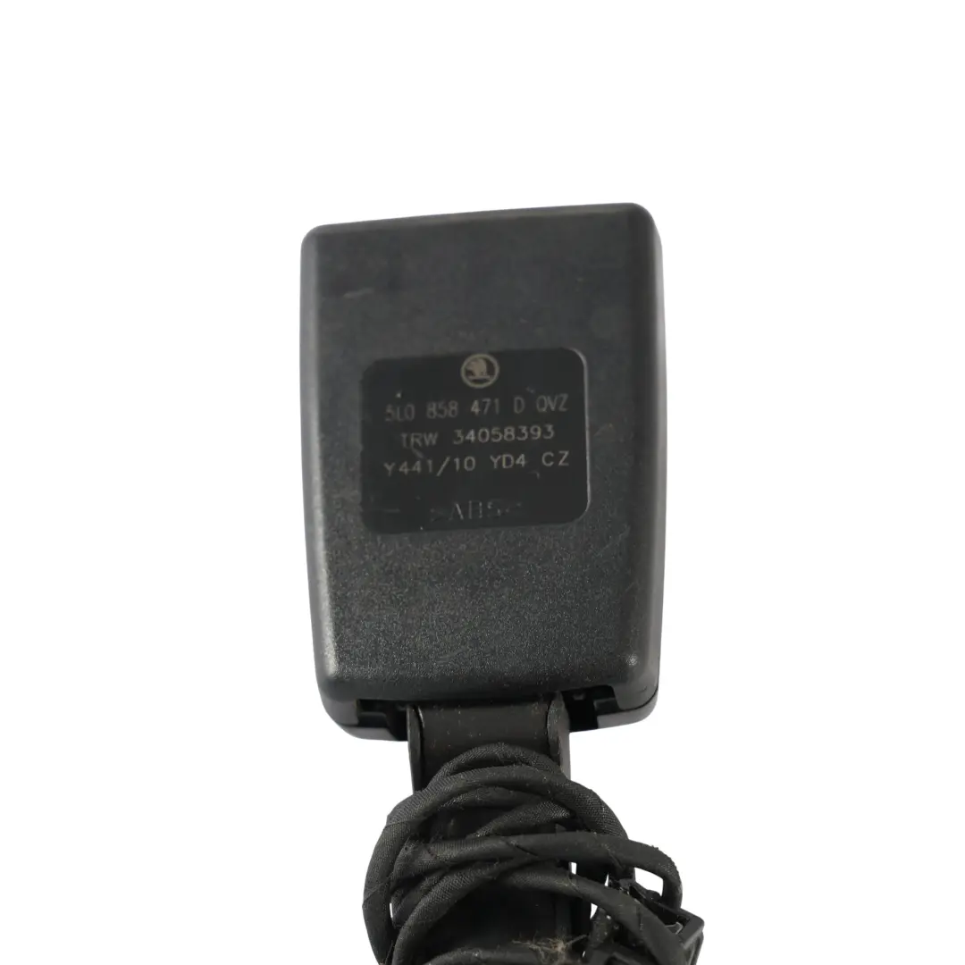 Skoda Yeti Mk1 Sicherheitsgurtschloss Vorne Links - SKU 5L0858471D - Teilenummer 5L0858471D