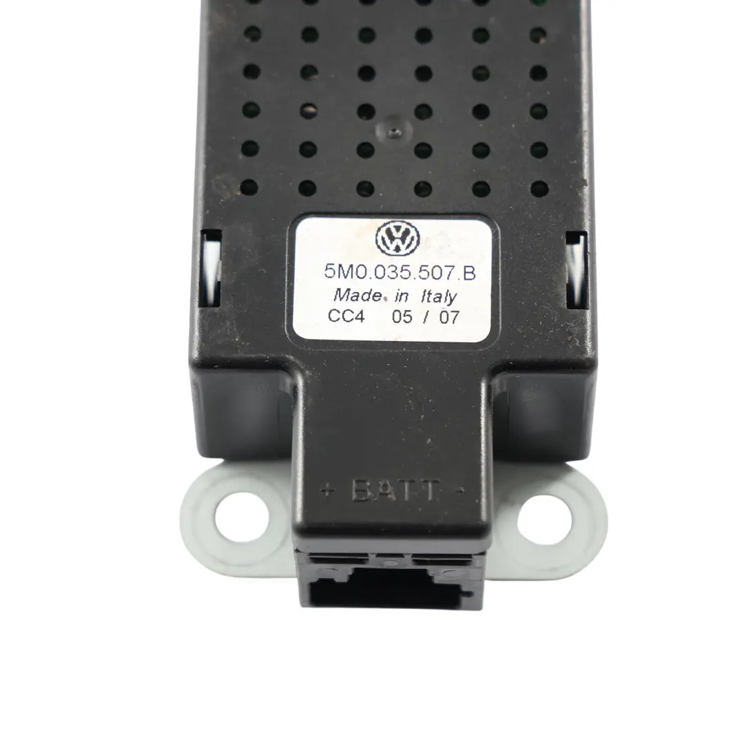 1k Módulo Amplificador Antena para Volkswagen Golf Gti con número de pieza 5M0035507B Volkswagen Golf Gti 1k Módulo Amplificador Antena - SKU 5M0035507B - Número de pieza 5M0035507B