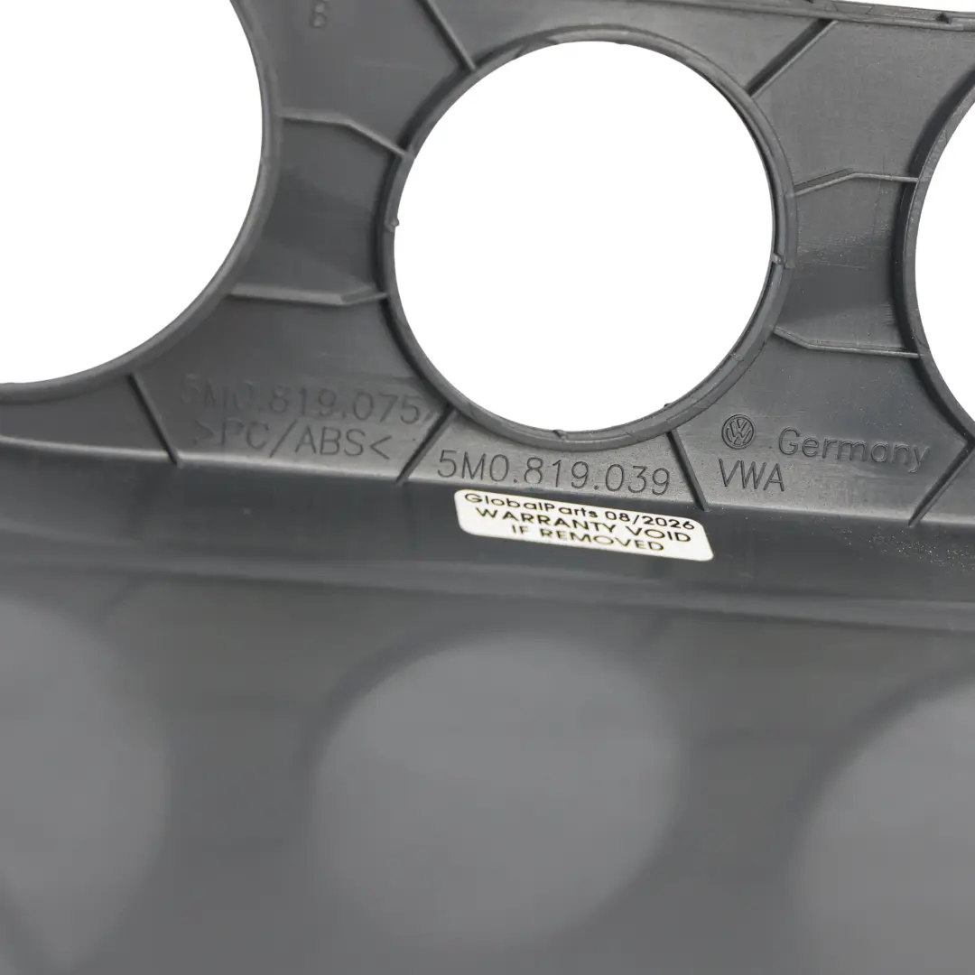 5M Heater Control Panel Trim Frame Surround 5M0819039 to Volkswagen Golf Plus with Part number 5M0819039B Volkswagen Golf Plus 5M Heater Control Panel Trim Frame Surround 5M0819039 - SKU 5M0819039B - Part number 5M0819039B