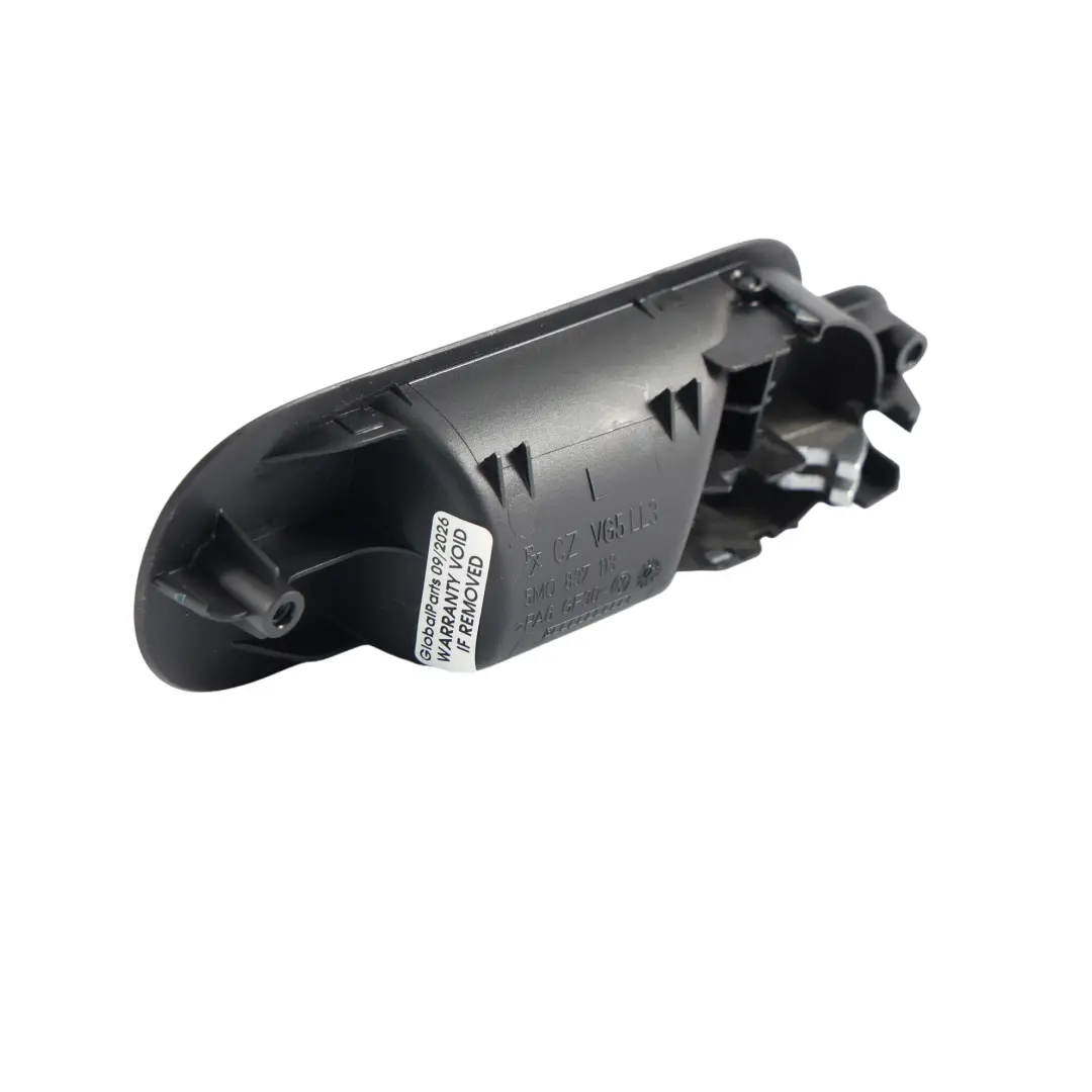 Interior Door Opener Handle Rear Left N/S to Volkswagen Golf Plus with Part number 5M0837113 Volkswagen Golf Plus Interior Door Opener Handle Rear Left N/S - SKU 5M0837113 - Part number 5M0837113