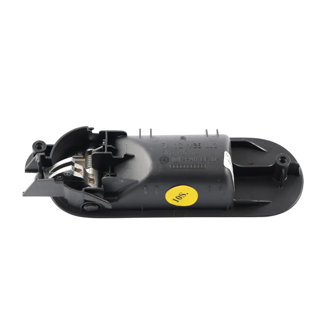 Interior Door Opener Handle Rear Right O/S to Volkswagen Golf Plus with Part number 5M0837114 Volkswagen Golf Plus Interior Door Opener Handle Rear Right O/S - SKU 5M0837114 - Part number 5M0837114