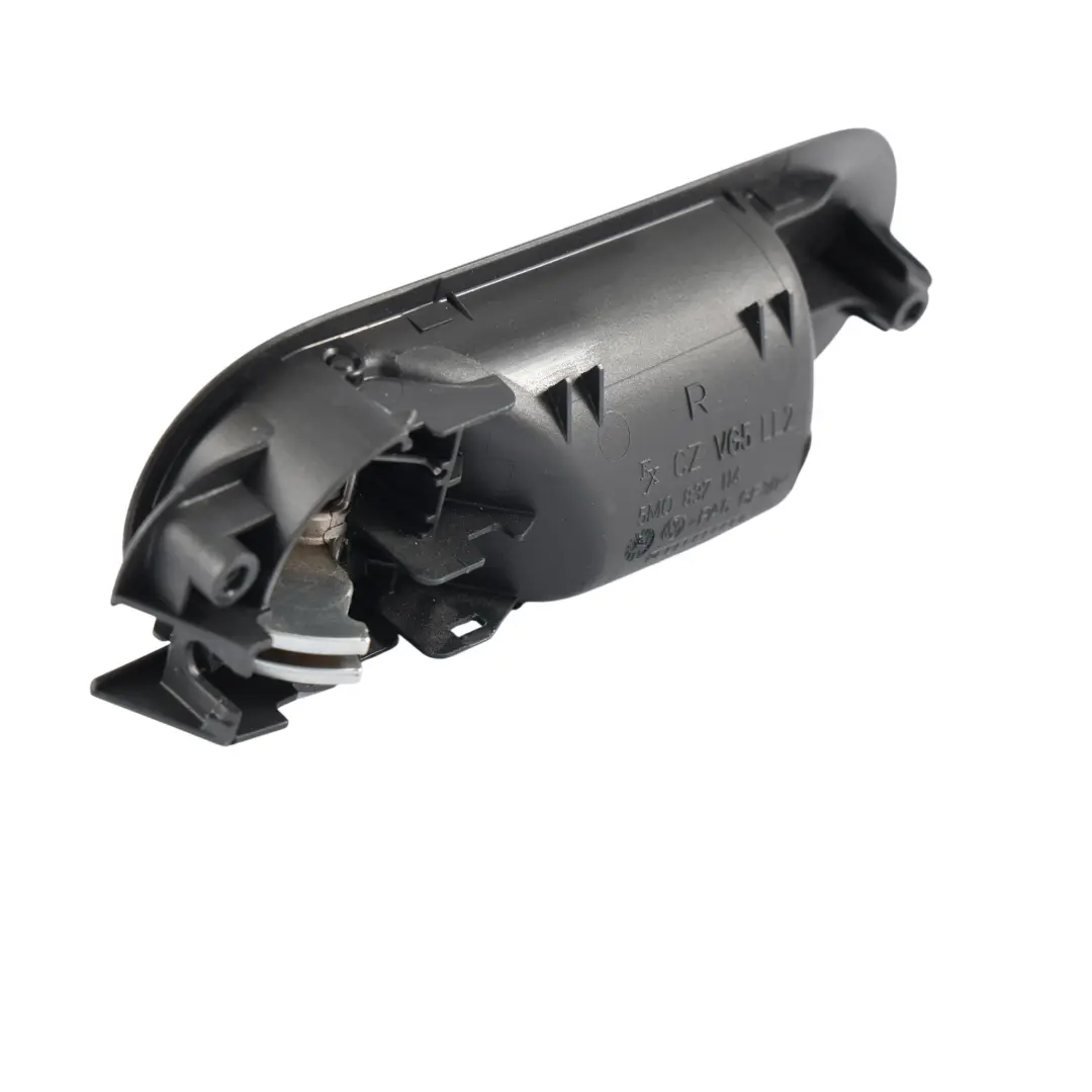 Interior Door Opener Handle Rear Right O/S to Volkswagen Golf Plus with Part number 5M0837114 Volkswagen Golf Plus Interior Door Opener Handle Rear Right O/S - SKU 5M0837114 - Part number 5M0837114