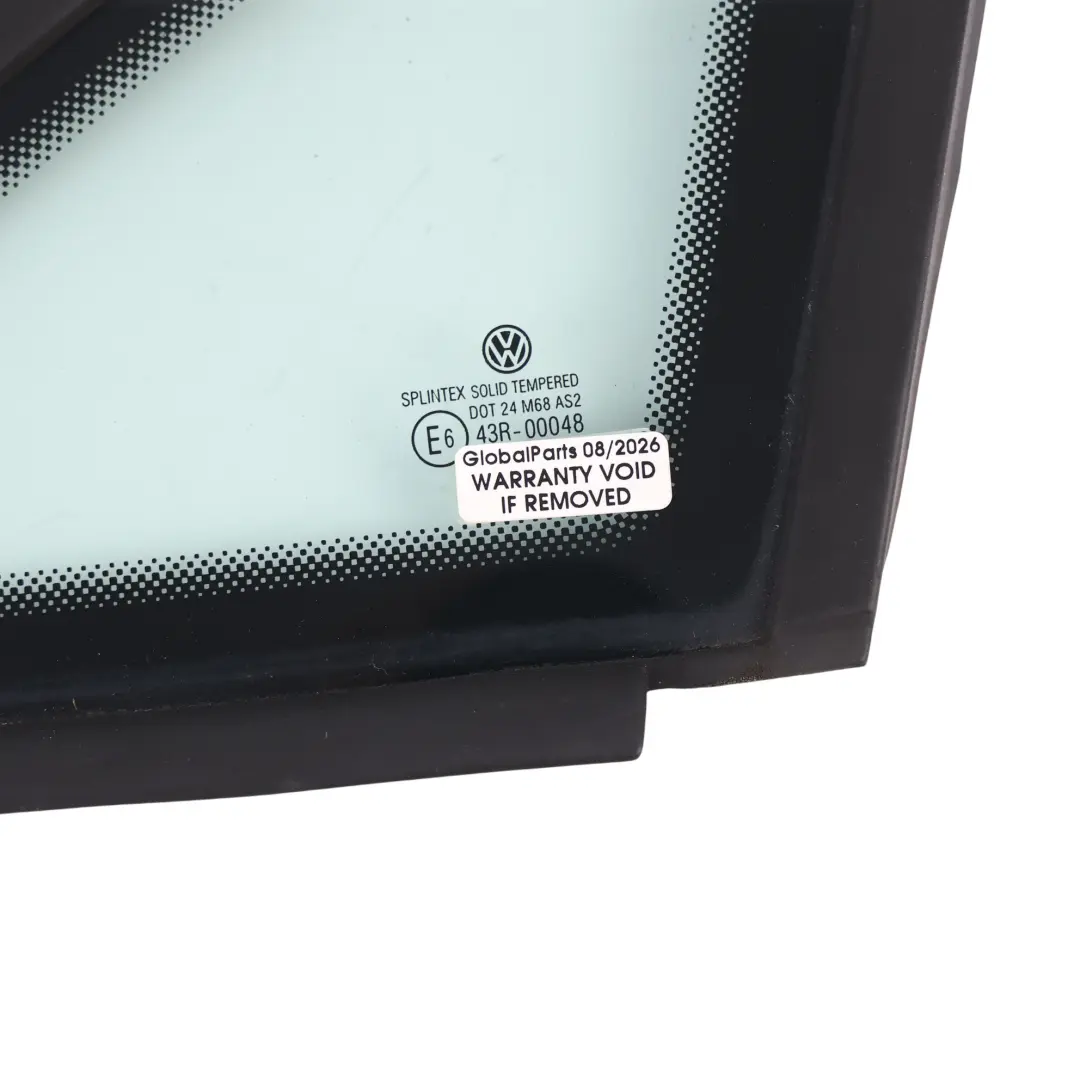 Volkswagen Golf Plus 5M Quarter Window Glass Front Left N/S - SKU 5M0845411B - Part number 5M0845411B
