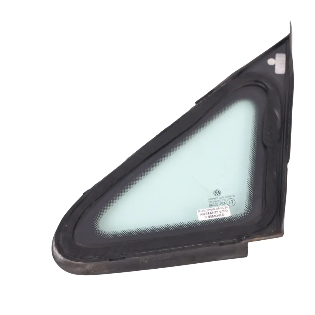 5M Quarter Window Glass Front Right O/S to Volkswagen Golf Plus with Part number 5M0845412B Volkswagen Golf Plus 5M Quarter Window Glass Front Right O/S - SKU 5M0845412B - Part number 5M0845412B