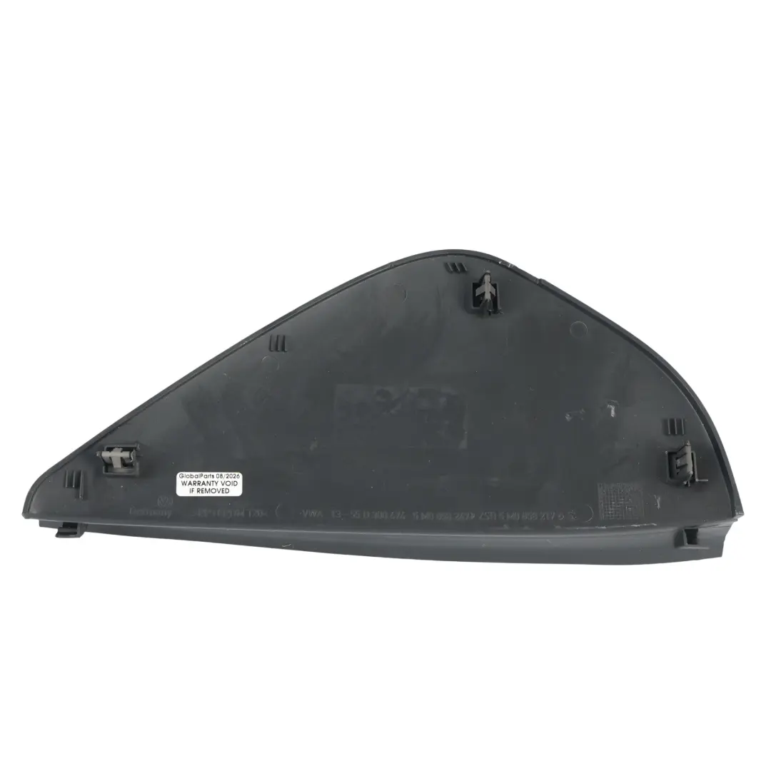 Volkswagen Golf Plus 5M Dashboard Cover End Trim Surround Left N/S - SKU 5M0858217D - Part number 5M0858217D