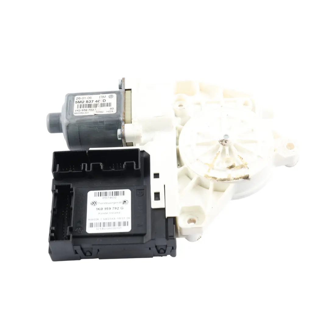 Volkswagen Golf Plus Door Window Motor Actuator Front Left N/S - SKU RHD-5M2837401D - Part number 5M2837401D