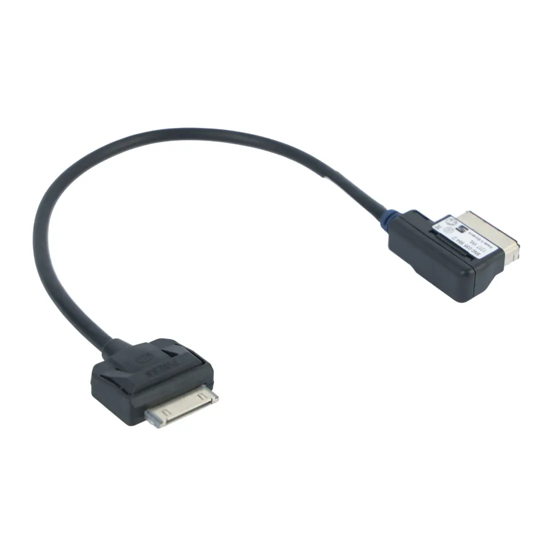 Volkswagen Touareg 7P Media Interface Cable MMI Apple iPod 30 Pin - SKU 5N0035554D - Part number 5N0035554D