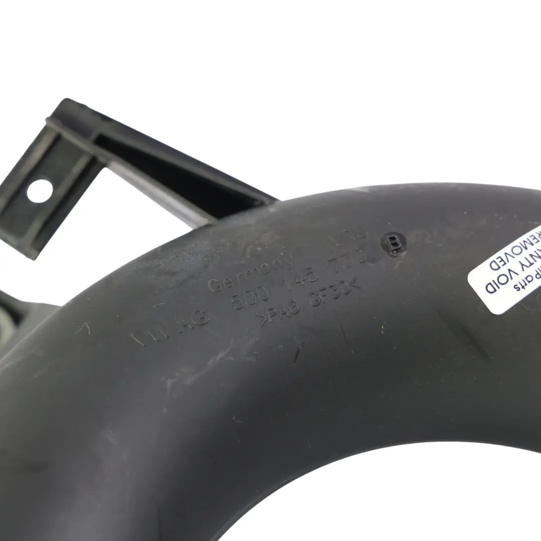 Charge Intake Air Line Pipe Hose Duct to VW Golf R Mk7 Intercooler with Part number 5Q0145770 VW Golf R Mk7 Intercooler Charge Intake Air Line Pipe Hose Duct - SKU 5Q0145770-1 - Part number 5Q0145770