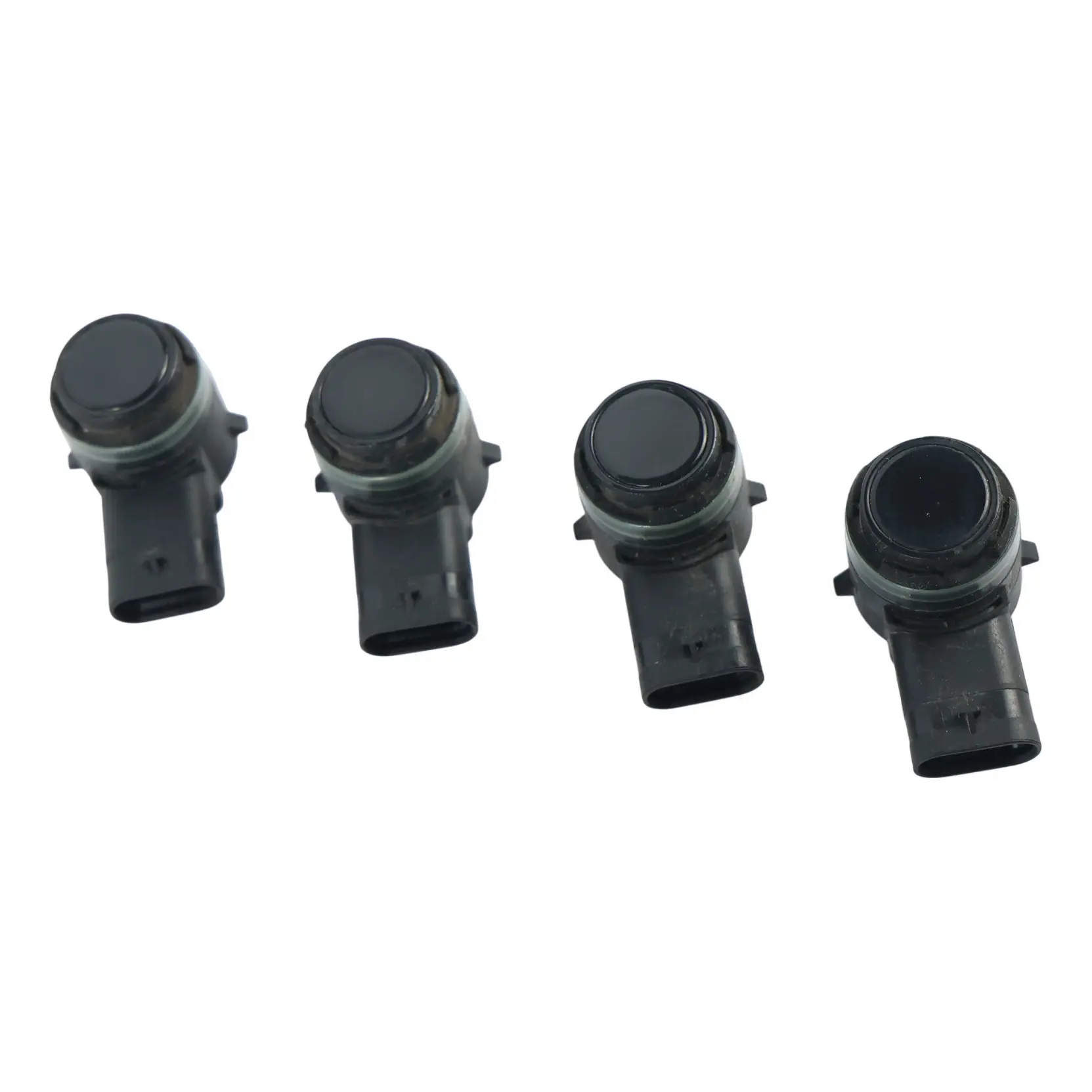 Audi A3 8V Front Bumper Parking Sensor PDC Brilliant Black - Y9B Set x4