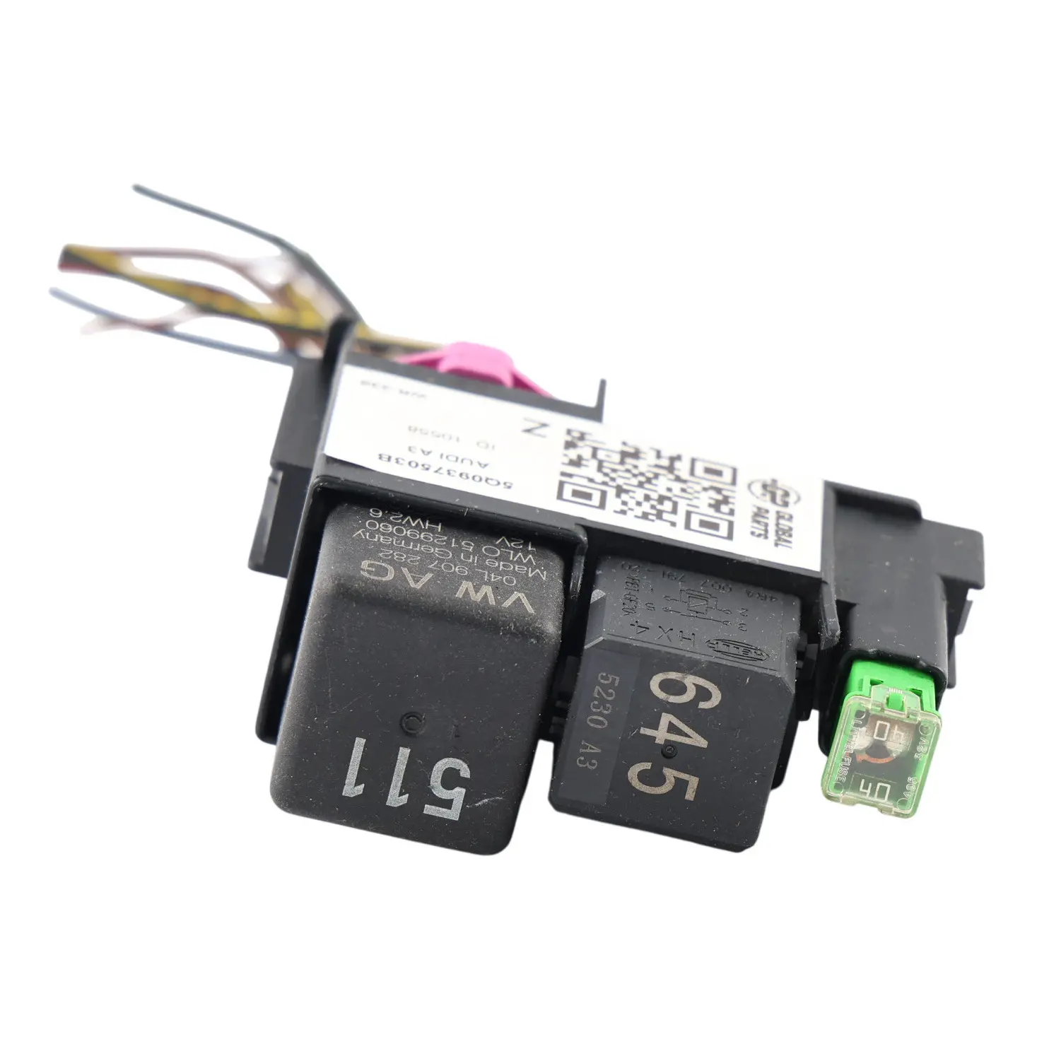Audi A3 8V Volkswagen Golf Mk7 Fuse Relay Plate 5Q0937503B