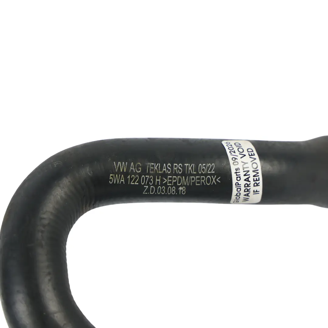 Przewód Wody Chłodnicy Wąż Rura do Volkswagen Skoda Superb o numerze 5WA122073H Volkswagen Skoda Superb Przewód Wody Chłodnicy Wąż Rura - SKU 5WA122073H-1 - Numer Części 5WA122073H