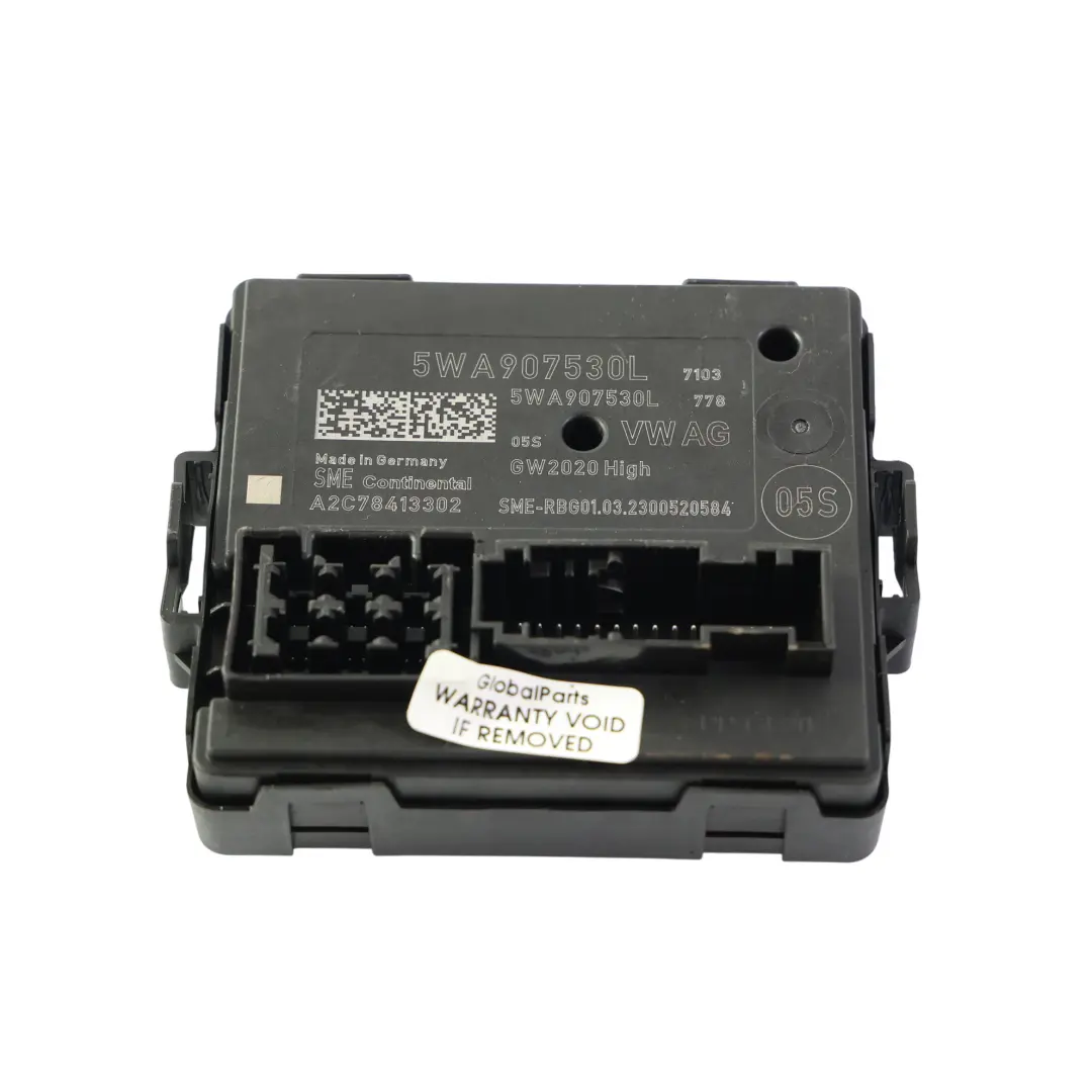 Diagnostic Interface Gateway Unit Module ECU to Volkswagen Golf R Cd1 with Part number 5WA907530L Volkswagen Golf R Cd1 Diagnostic Interface Gateway Unit Module ECU - SKU 5WA907530L - Part number 5WA907530L