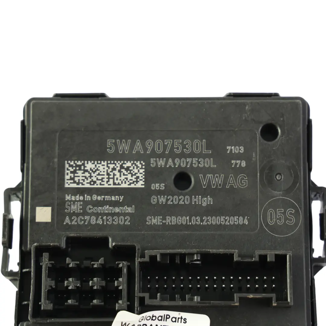Diagnostic Interface Gateway Unit Module ECU to Volkswagen Golf R Cd1 with Part number 5WA907530L Volkswagen Golf R Cd1 Diagnostic Interface Gateway Unit Module ECU - SKU 5WA907530L - Part number 5WA907530L