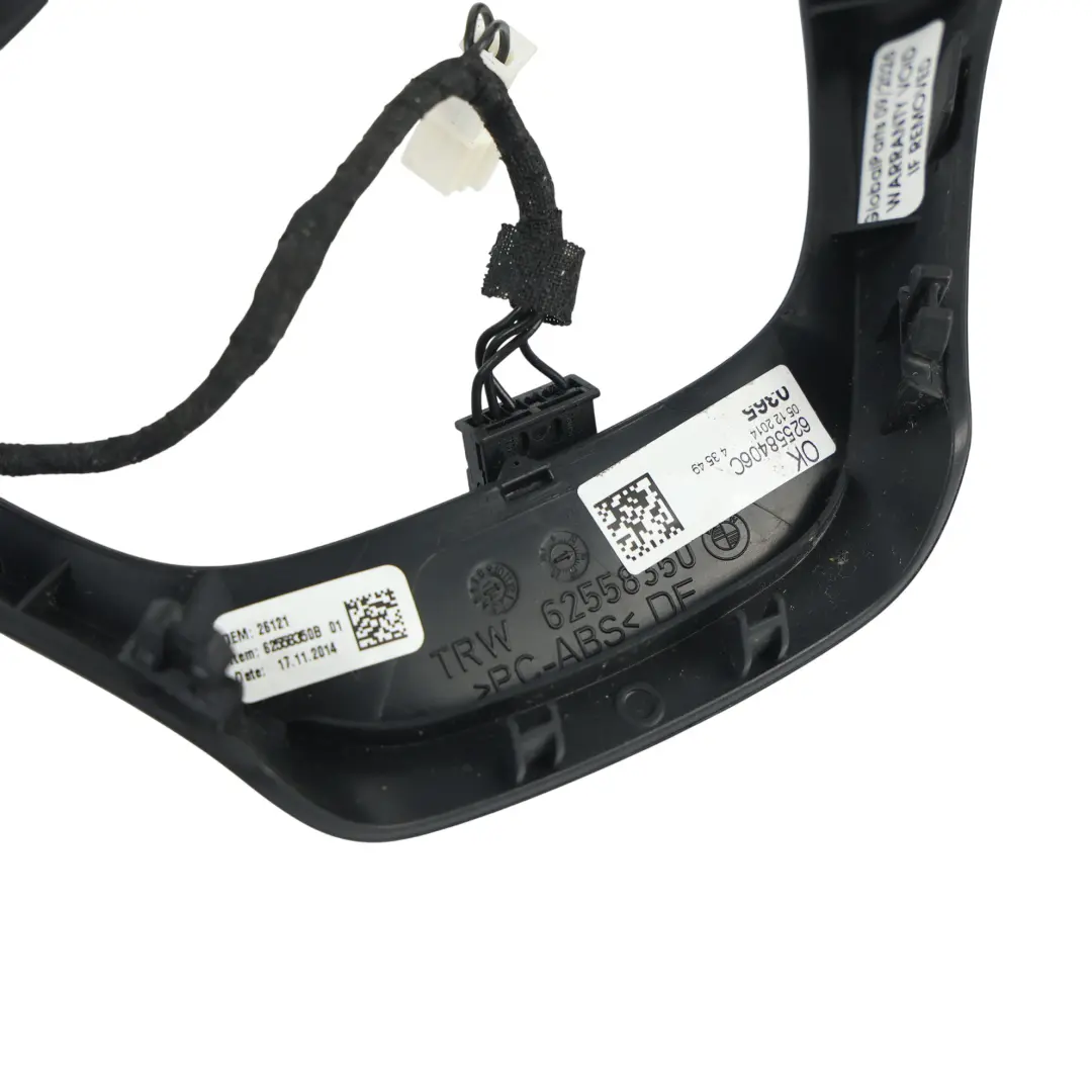Steering Wheel Multifunction Control Button Trim Cover to BMW F20 F30 F80 with Part number 6255835 BMW F20 F30 F80 Steering Wheel Multifunction Control Button Trim Cover - SKU 6255835 - Part number 6255835