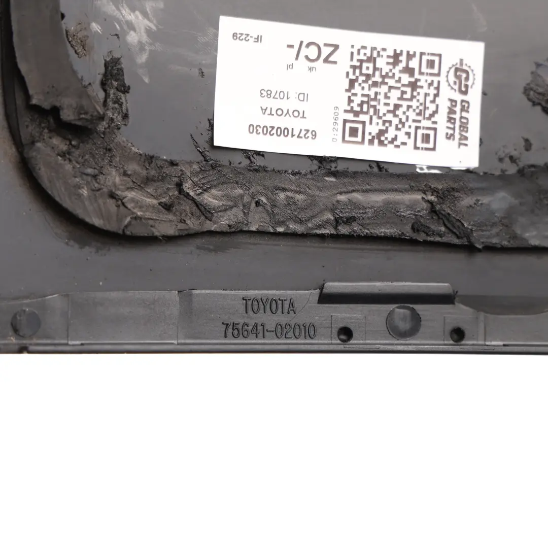 Quarter Window Glass Glazing AS2 Right O/S to Toyota Corolla E12 Rear with Part number 6271002030 Toyota Corolla E12 Rear Quarter Window Glass Glazing AS2 Right O/S - SKU 6271002030 - Part number 6271002030