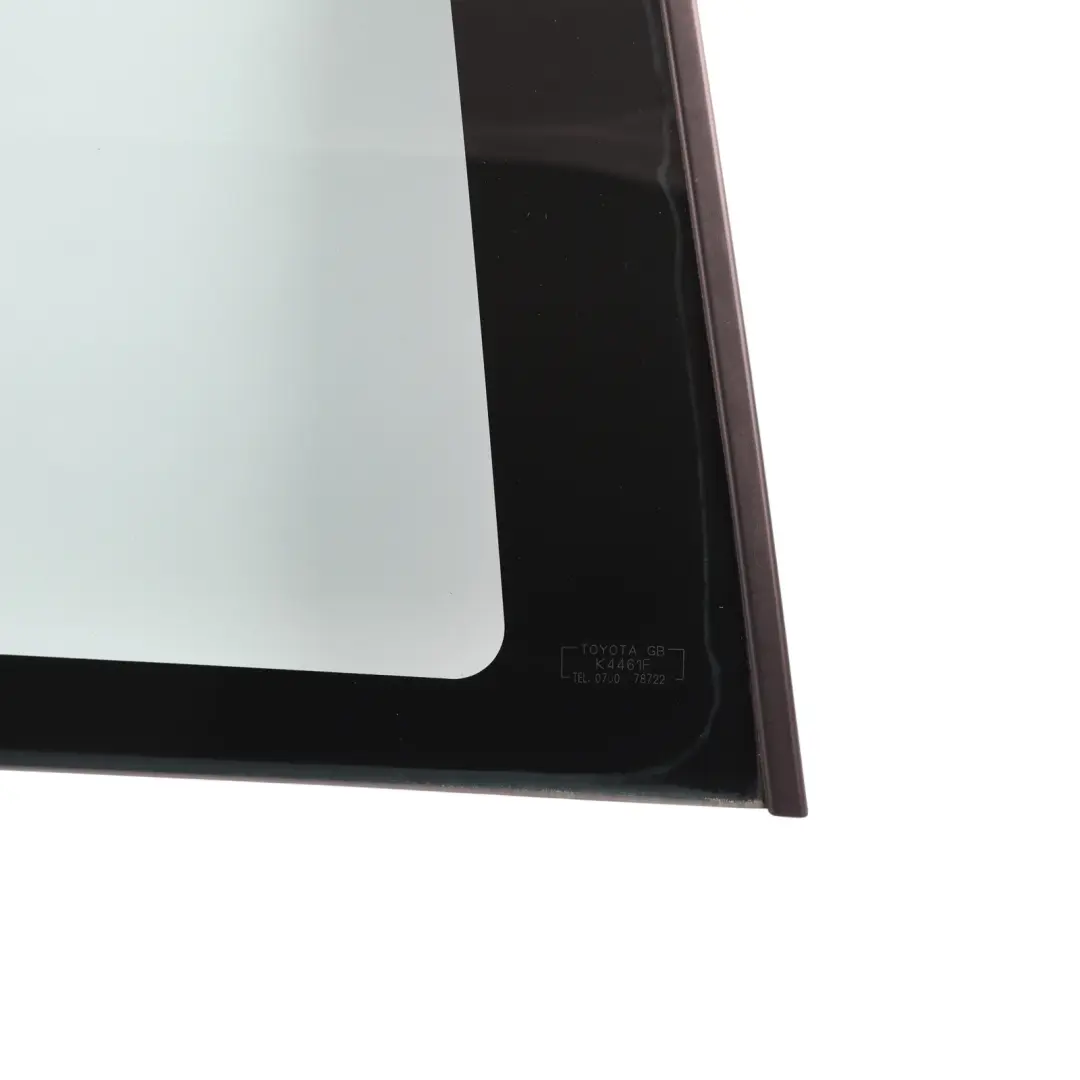 Quarter Window Glass Glazing AS2 Right O/S to Toyota Corolla E12 Rear with Part number 6271002030 Toyota Corolla E12 Rear Quarter Window Glass Glazing AS2 Right O/S - SKU 6271002030 - Part number 6271002030