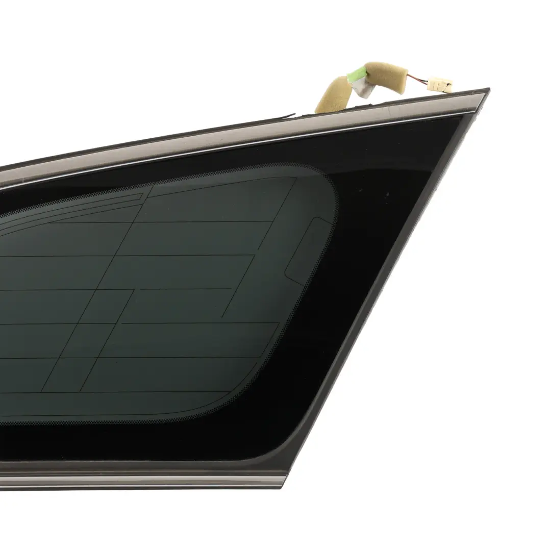 Quarter Window Glass Glazing AS3 Right O/S to Toyota Avensis T27 Rear with Part number 6271005140 Toyota Avensis T27 Rear Quarter Window Glass Glazing AS3 Right O/S - SKU 6271005140 - Part number 6271005140