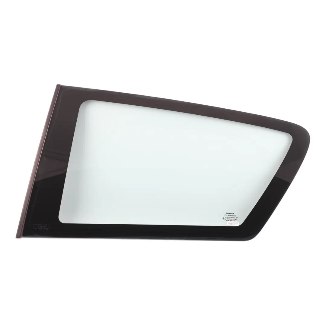 Toyota Corolla E12 Rear Quarter Window Glass Glazing AS2 Left N/S - SKU 6272002030 - Part number 6272002030