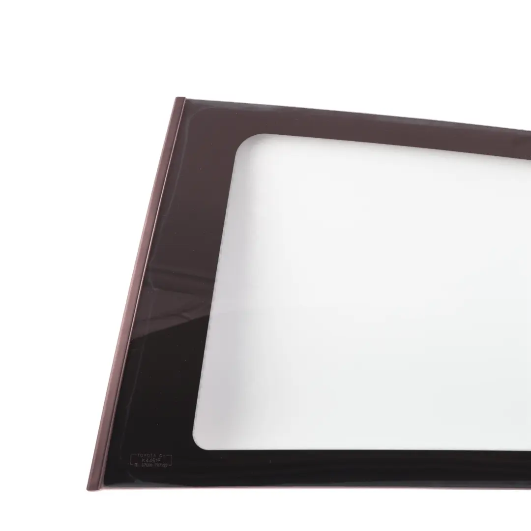 Quarter Window Glass Glazing AS2 Left N/S to Toyota Corolla E12 Rear with Part number 6272002030 Toyota Corolla E12 Rear Quarter Window Glass Glazing AS2 Left N/S - SKU 6272002030 - Part number 6272002030