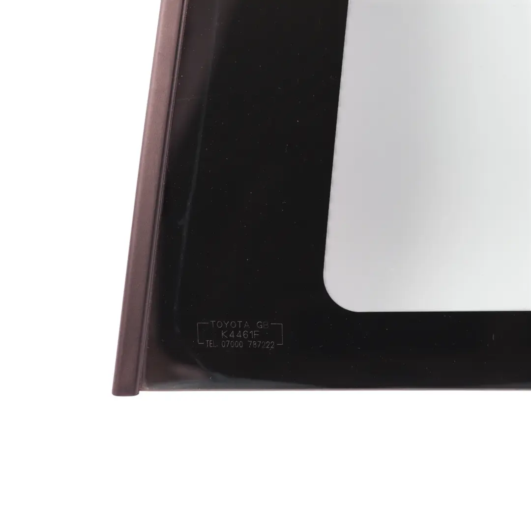 Toyota Corolla E12 Rear Quarter Window Glass Glazing AS2 Left N/S - SKU 6272002030 - Part number 6272002030