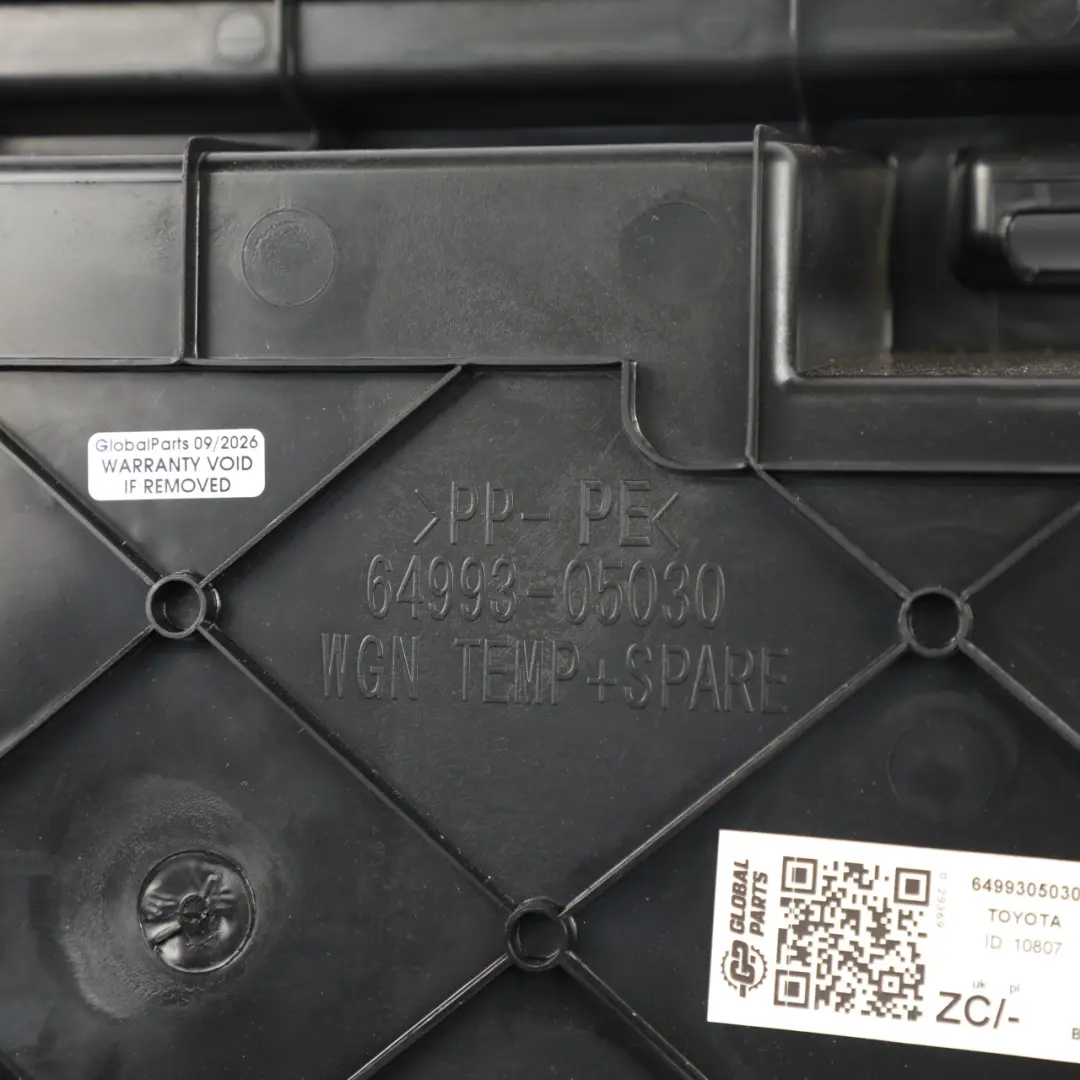 MK3 Mobility Tool Kit Tray Box Boot Floor Trim to Toyota Aygo X Avensis with Part number 6499305030 Toyota Aygo X Avensis MK3 Mobility Tool Kit Tray Box Boot Floor Trim - SKU 6499305030 - Part number 6499305030