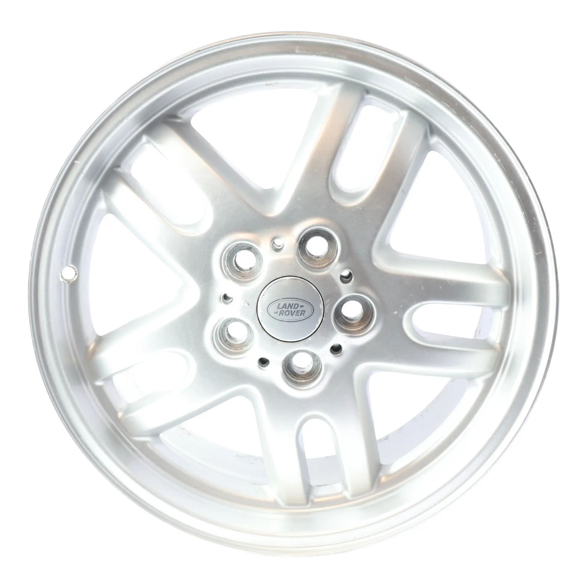 Range Rover L322 Cerchio Lega Argento 18" 7.5J ET:53 Doppia Razza 6750317
