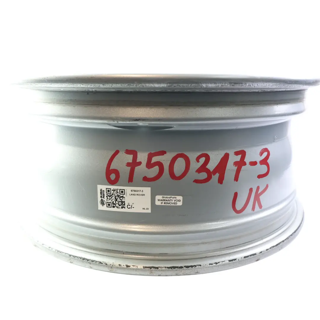 Rim Alloy Silver 18" 7.5J ET:53 5 Double Spoke to Range Rover L322 Wheel with Part number 6750317 Range Rover L322 Wheel Rim Alloy Silver 18" 7.5J ET:53 5 Double Spoke - SKU 6750317-3 - Part number 6750317