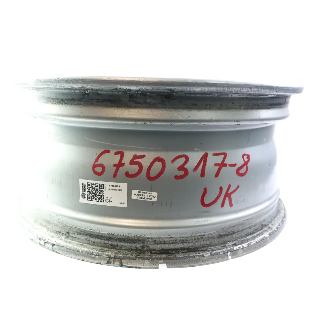 Range Rover L322 Wheel Rim Alloy Silver 18" 7.5J ET:53 5 Double Spoke - SKU 6750317-4 - Part number 6750317