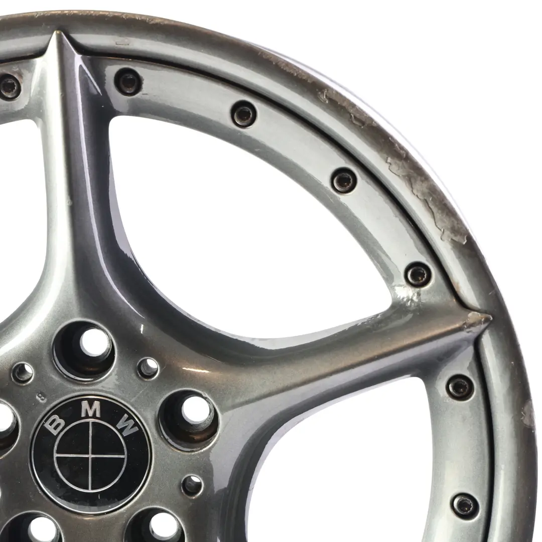 BMW Z4 E85 E86 Felga Aluminiowa Przednia Szara 18" 8J ET47 - SKU 6758194-6 - Numer Części 6758194