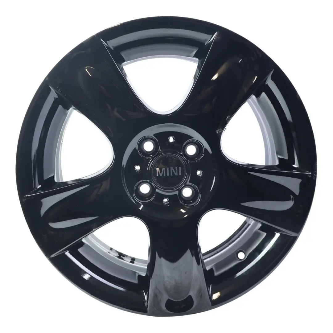 Mini Cooper One R50 R52 R53 Cerchio in lega nero 17" ET:48 7J 5-Star 91 - SKU 6763299-11 - Numero di parte 6763299