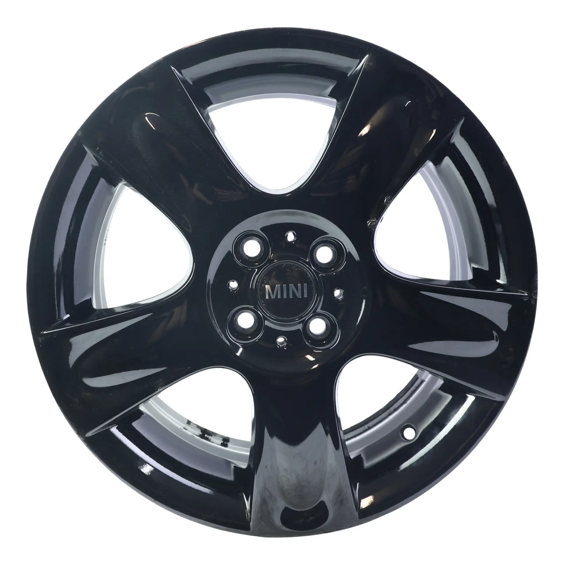 Mini Cooper One R50 R52 R53 Llanta aleación negra 17" ET:48 7J 5-Star 91 6763299