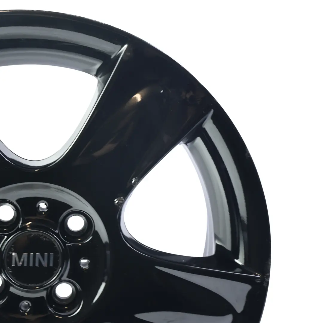 Mini Cooper One R50 R52 R53 Cerchio in lega nero 17" ET:48 7J 5-Star 91 - SKU 6763299-11 - Numero di parte 6763299