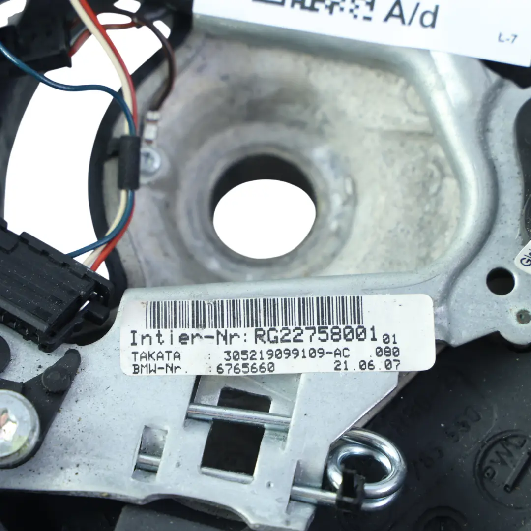 NEU Schwarz Leder / Alcantara Lenkrad 3 Farben Steptronic für Mini Cooper R50 R52 mit Teilenummer 6765660 Mini Cooper R50 R52 NEU Schwarz Leder / Alcantara Lenkrad 3 Farben Steptronic - SKU 6765660-2 - Teilenummer 6765660