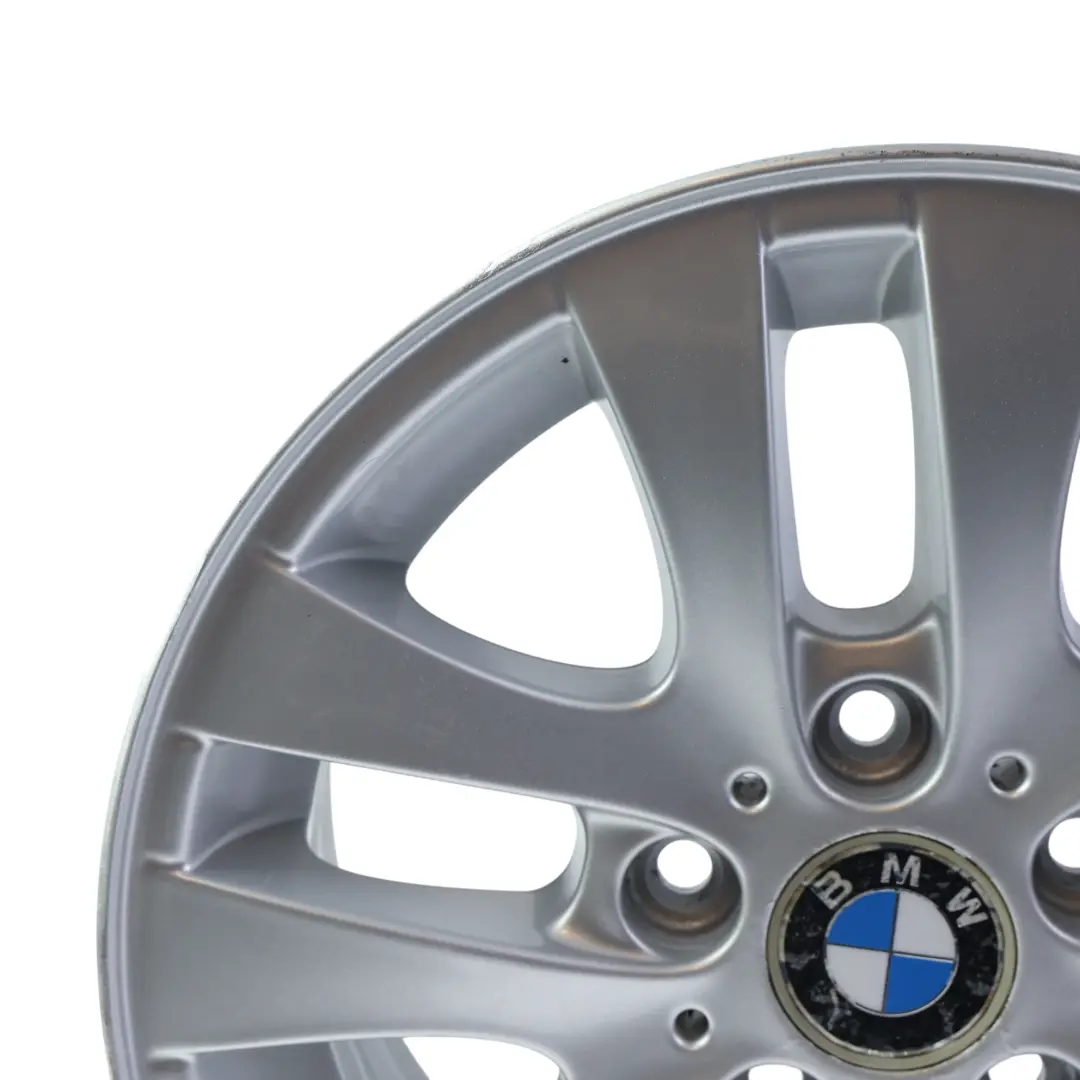 Rim Alloy 16" Double Spoke 156 7J ET:34 to BMW E90 E91 Wheel with Part number 6765810 BMW E90 E91 Wheel Rim Alloy 16" Double Spoke 156 7J ET:34 - SKU 6765810-3 - Part number 6765810