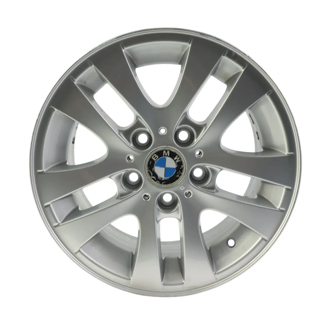Alloy Wheel Rim 16" Double Spoke 156 7J ET:34 to BMW E90 E91 with Part number 6765810 BMW E90 E91 Alloy Wheel Rim 16" Double Spoke 156 7J ET:34 - SKU 6765810 - Part number 6765810