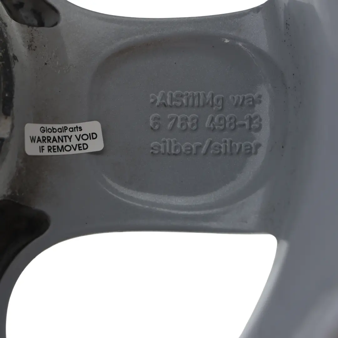 Mini Cooper R50 R56 Alu Felge Alufelge Silber 15" 5 Star Spooler 100 - SKU 6768498-2 - Teilenummer 6768498