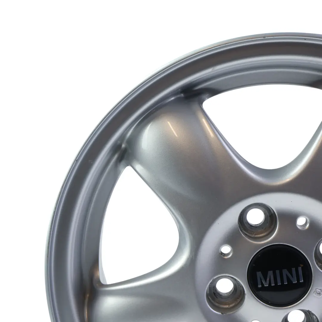 Jante Alliage Argent 15" 5,5J 5-Start Spooler 100 pour Mini One R50 R55 R56 à propos du numéro de pièce 6768498 Mini One R50 R55 R56 Jante Alliage Argent 15" 5,5J 5-Start Spooler 100 - SKU 6768498-2 - Numéro de pièce 6768498
