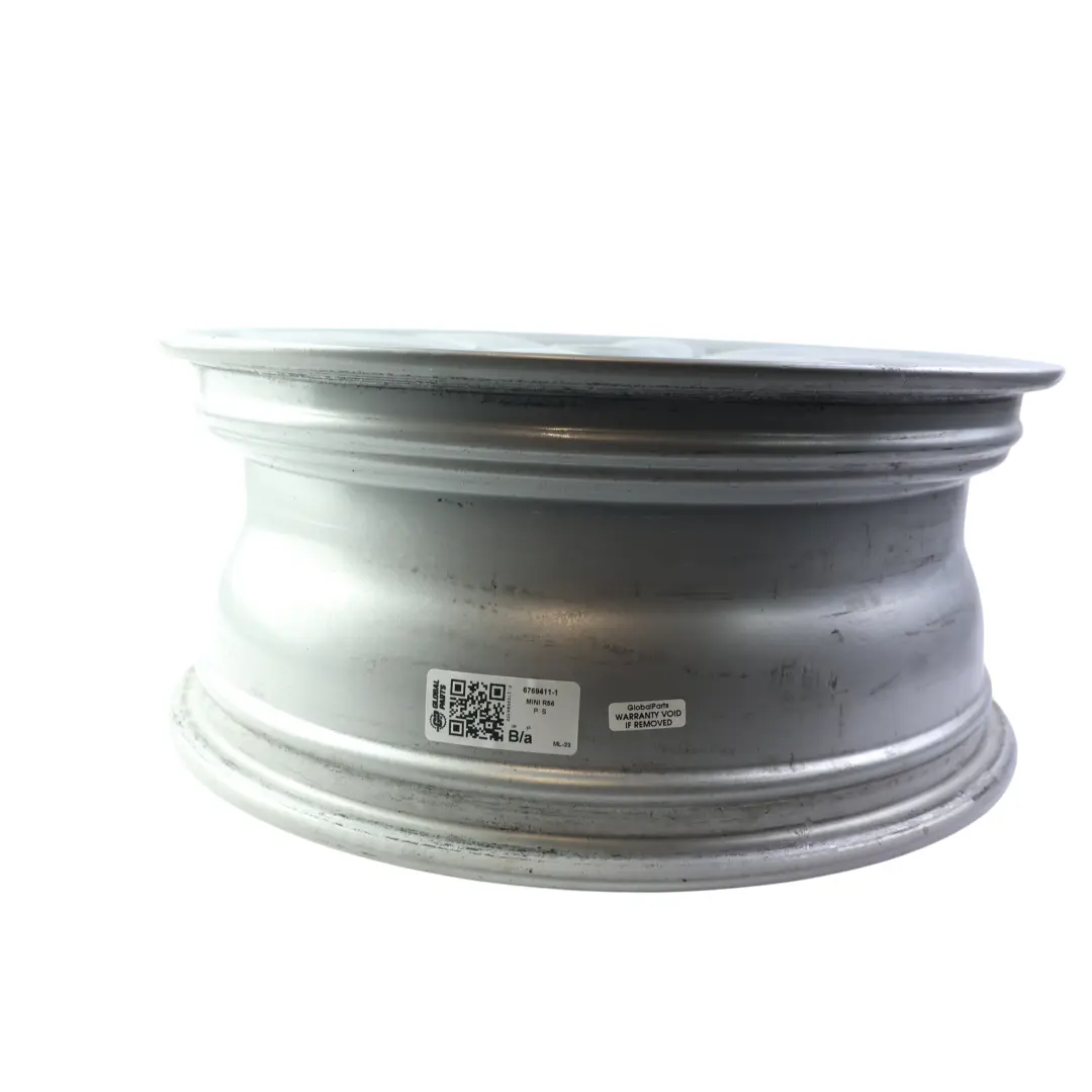 Llanta De aleacion De plata 17" 7J ET:48 Crown Spoke 104 para Mini R50 R55 R56 con número de pieza 6769411 Mini R50 R55 R56 Llanta De aleacion De plata 17" 7J ET:48 Crown Spoke 104 - SKU 6769411-1 - Número de pieza 6769411