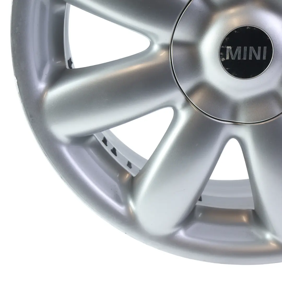 Mini R50 R55 R56 Llanta De aleacion De plata 17" 7J ET:48 Crown Spoke 104 - SKU 6769411-1 - Número de pieza 6769411