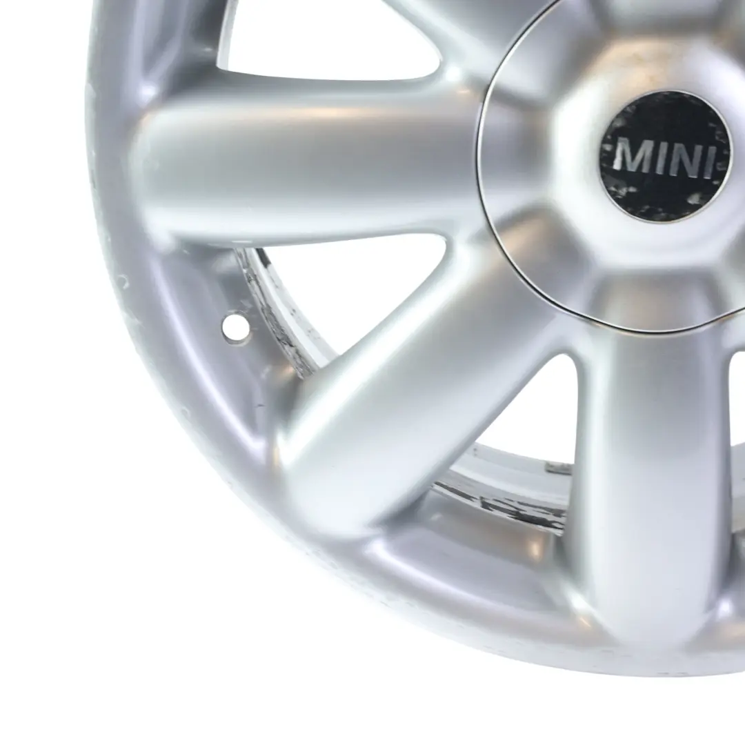 Mini Cooper R50 R55 R56 R57 Silver Wheel Alloy Rim 17" 7J Crown Spoke 104 - SKU 6769411-5 - Part number 6769411